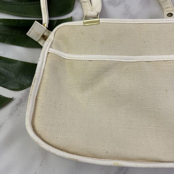 Enid Collins Of Texas Vintage 60s Embellished Purse Bag Lantern Bright Floral - Picture 10 of 12